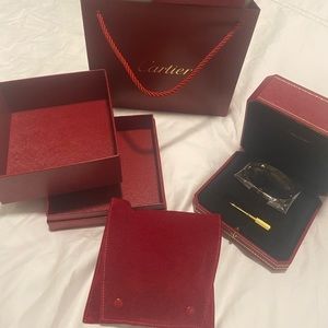 Cartier Love Bracelet Yellow Gold Size 17